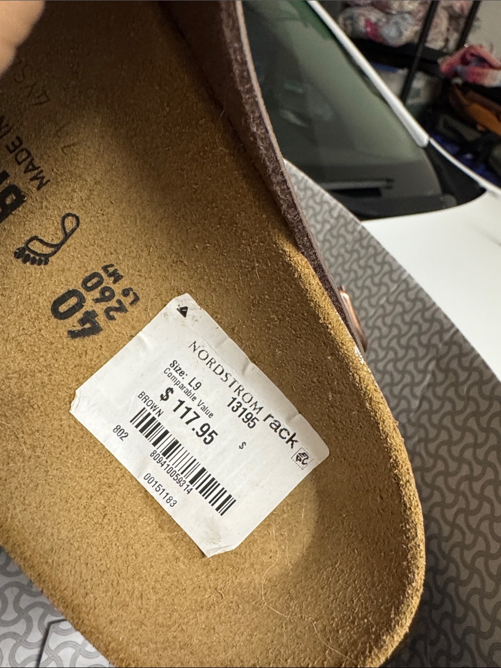 NWT Birkenstock Arizona Size 40 women’s size 9 - Picture 6 of 6